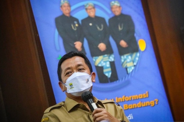 Sekretaris Daerah Kota Bandung Ema Sumarna. Humas Pemkot Bandung/Antara - Image