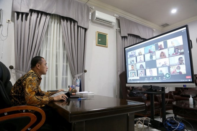 Wali Kota Surabaya Eri Cahaydi. Humas Pemkot Surabaya/Antara - Image