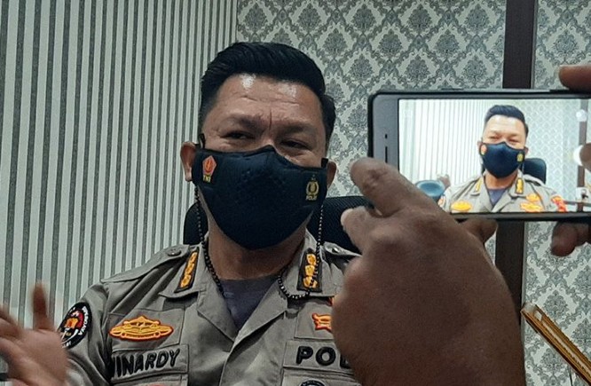 Kepala Bidang Humas Polda Aceh Kombespol Winardy. M. Haris S.A./Antara - Image