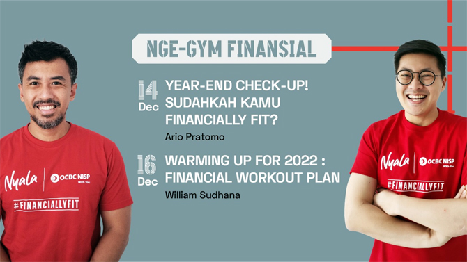 Financial Fitness Coach Ario Pratomo akan berbicara dalam event Financial Fit Class bertema “Year-End Check-Up! Sudahkah Kamu Financially Fit?” hari Selasa, 14 Desember 2021. - Image