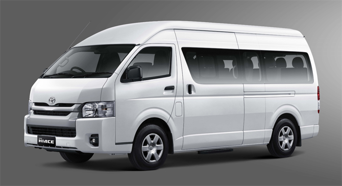 Foto: Hiace baru diklaim membawa beberapa ubahan yang dimaksimalkan untuk kenyamanan dan keamanan pengguna. (Istimewa). - Image