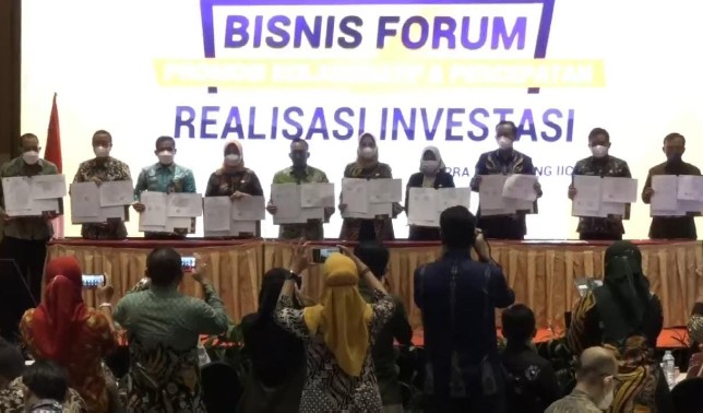 Business forum realisasi investasi di Surabaya. Istimewa - Image