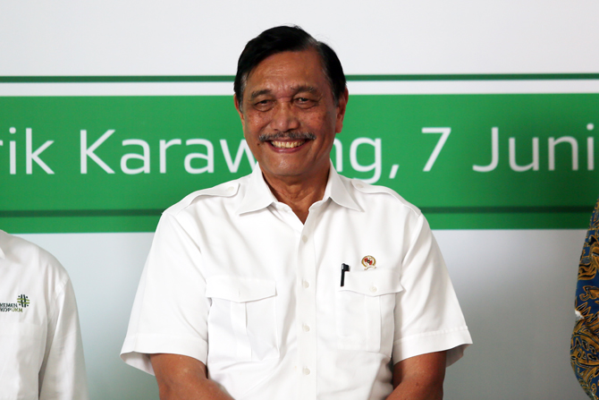 Menteri Koordinator Bidang Kemaritiman dan Investasi (Menko Marves) Luhut Binsar Pandjaitan. Foto: Dery Ridwansah/ JawaPos.com - Image