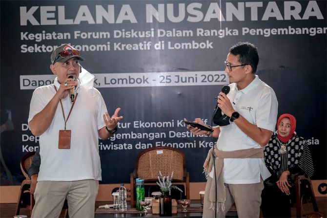 Menteri Pariwisata dan Ekonomi Kreatif (Menparekraf) Sandiaga Salahuddin Uno - Image