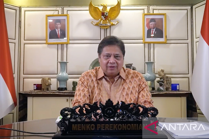 Menko) Bidang Perekonomian Airlangga Hartarto - Image
