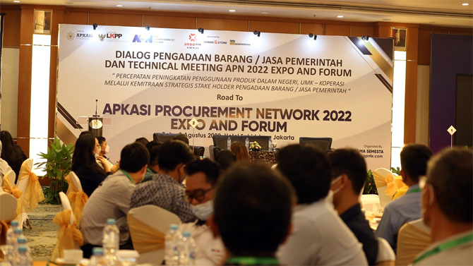 Persiapan penyelenggaraan pameran yang mengkhususkan Pengadaan Barang/Jasa (PBJ) di pemerintah ini akan berlangsung di Hall A1 JIEXPO Kemayoran, Jakarta pada 24-26 Agustus 2022 - Image