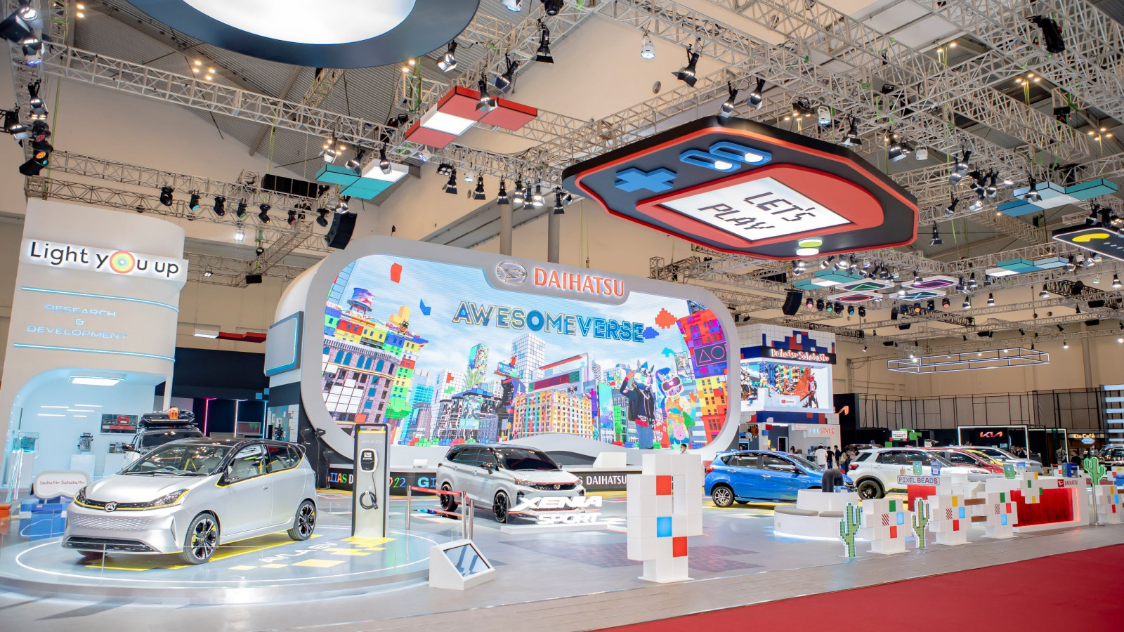Daihatsu di ajang GIIAS, pamerkan Ayla EV. (istimewa) - Image