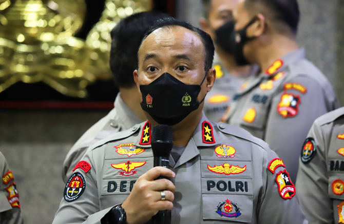 Kadiv Humas Polri Irjen Pol Dedi Prasetyo. Foto: Dery Ridwansah/ JawaPos.com - Image