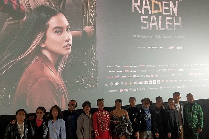 Jumpa pers film Mencuri Raden Saleh./Abdul Rahman - Image