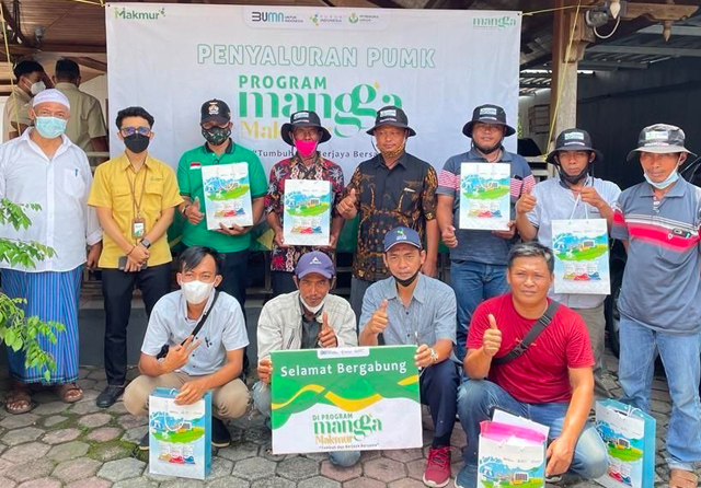 Program Mangga milik Petrokimia Gresik yang digelar sejak Agustus 2021. (Istimewa) - Image