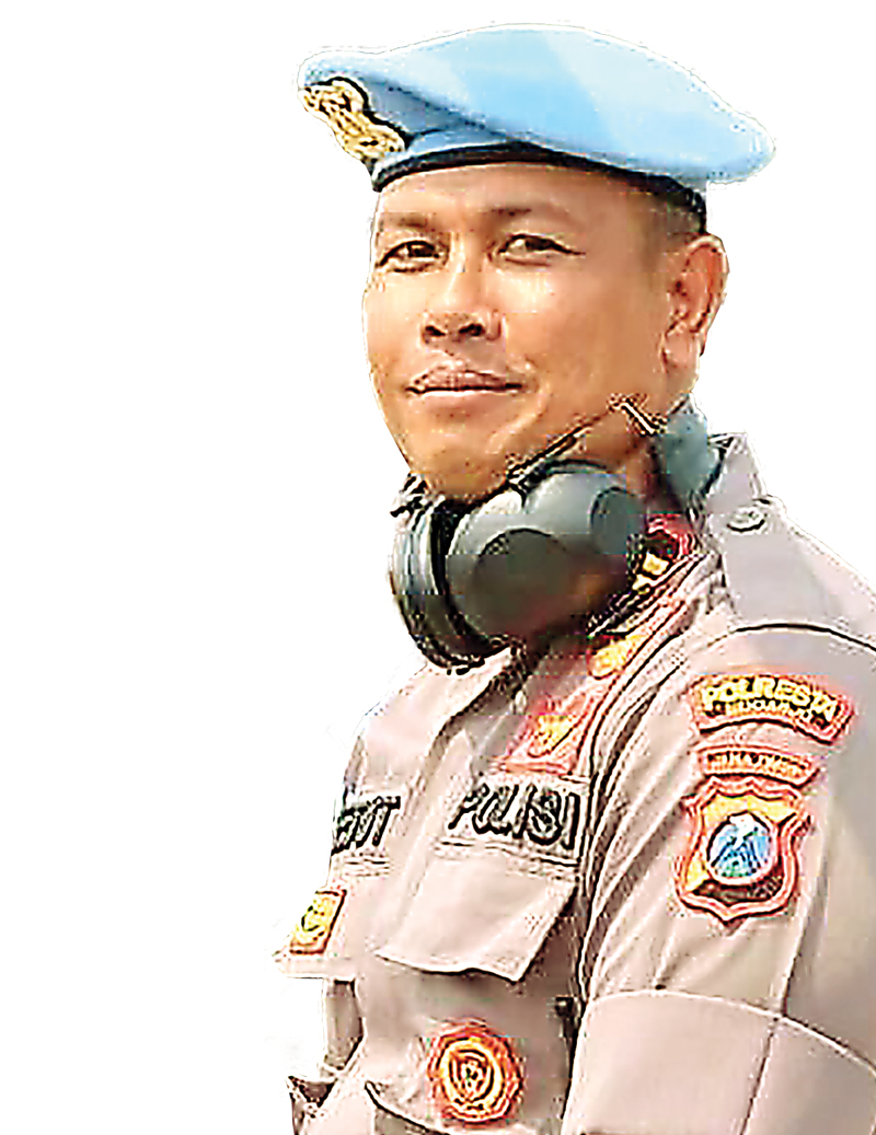 AKP I Ketut Agus Wardana semasa menjabat Kasipropam Polresta Sidoarjo. (FACEBOOK I KETUT AGUS WARDANA) - Image