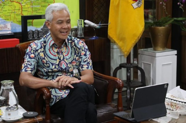 Gubernur Jawa Tengah Ganjar Pranowo. Humas Pemprov Jateng/Antara - Image