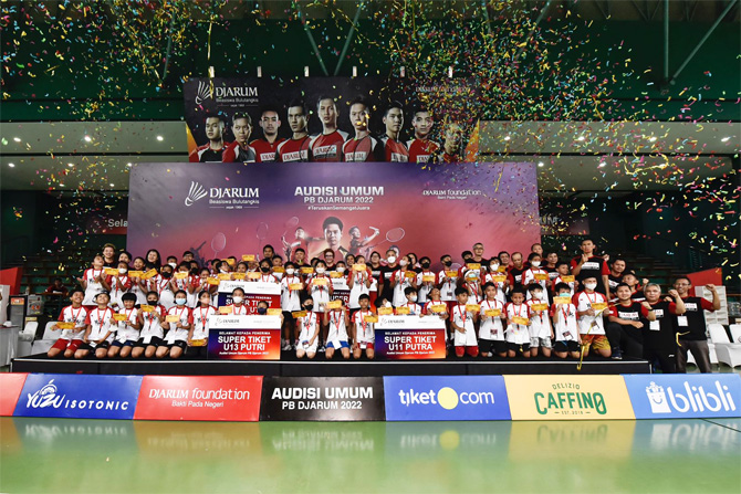 Audisi Umum PB Djarum 2022, PB Djarum, Djarum Beasiswa Bulutangkis, Bakti Olahraga Djarum Foundation, - Image