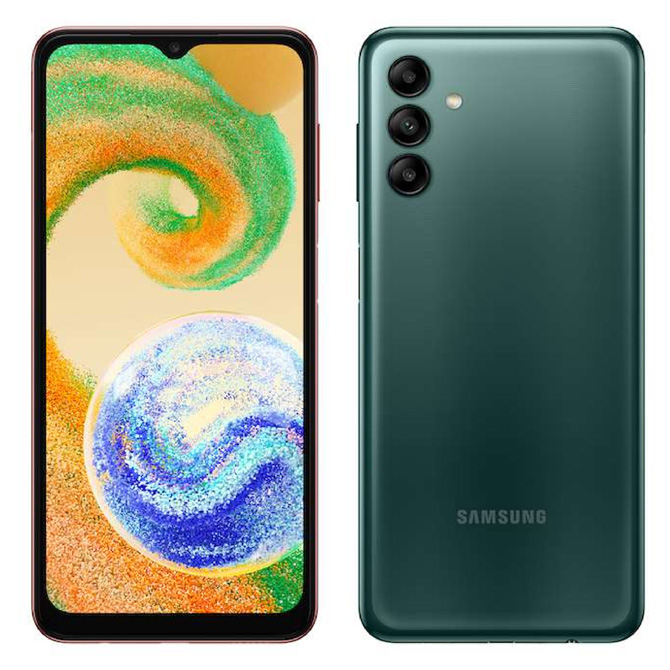 Foto: Galaxy A04 resmi dirilis Samsung dengan kamera 50 MP. (RianAlfianto/JawaPos.com). - Image