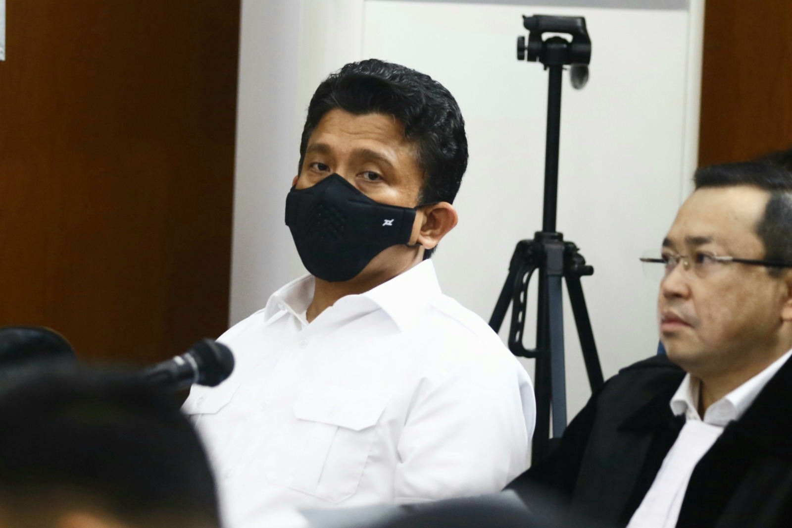 Terdakwa Ferdy Sambo menjalani sidang lanjutan kasus pembunuhan berencana terhadap Brigadir Nopriansyah Yosua Hutabarat di Pengadilan Negeri Jakarta Selatan, Jakarta, Selasa (8/11/2022). Sidang terhadap terdakwa Ferdy Sambo dan Putri Candrawathi tersebut - Image