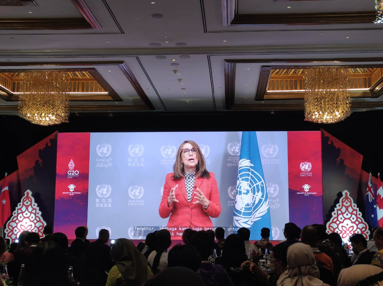 Sumber foto: Istimewa Secretary General of United Nations Conference on Trade and Development (UNCTAD), Rebeca Grynspan - Image