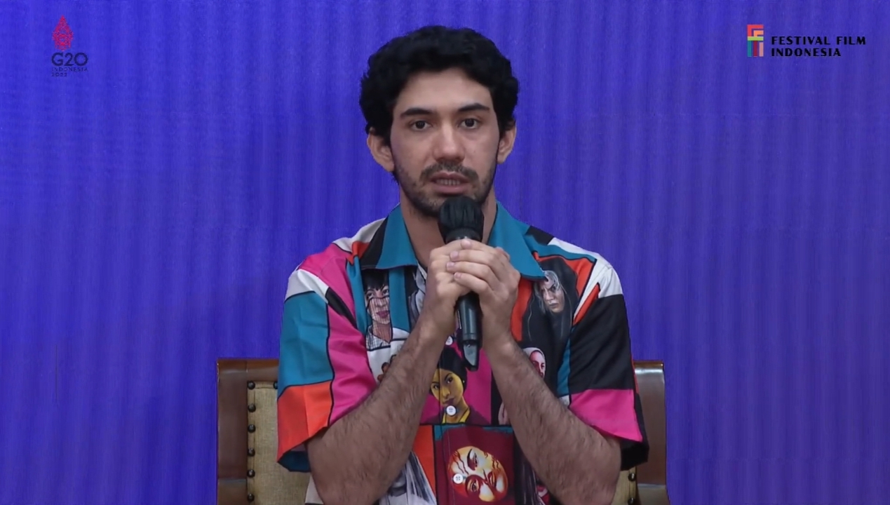 Ketua Komite FFI 2021-2023 Reza Rahadian. (YouTube Festival Film Indonesia) - Image
