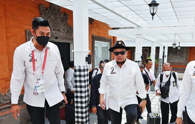 Ketua DPD RI, AA LaNyalla Mahmud Mattalitti menghadiri KTT G20 yang akan berlangsung di Bali, 15-16 November 2022. - Image
