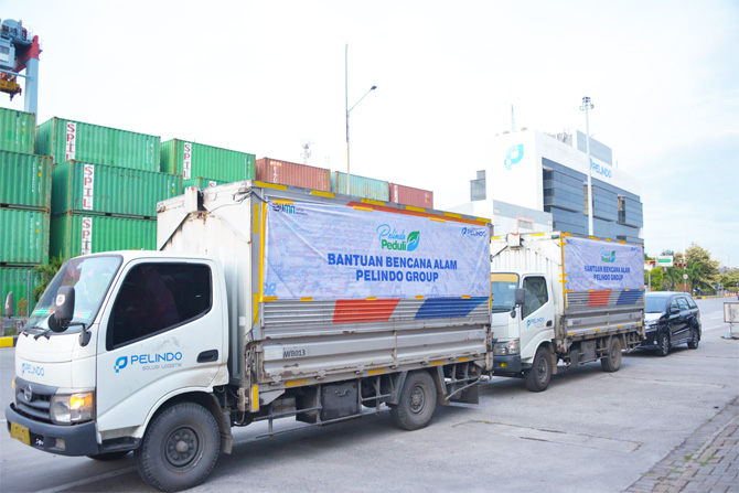 PT Pelabuhan Indonesia (Persero) atau Pelindo Group mengirimkan bantuan berupa barang-barang kebutuhan siap pakai dan enam relawan tanggap bencana yang terlatih dan bersertifikasi untuk membantu korban bencana gempa bumi yang terjadi di Cianjur pada Seni - Image