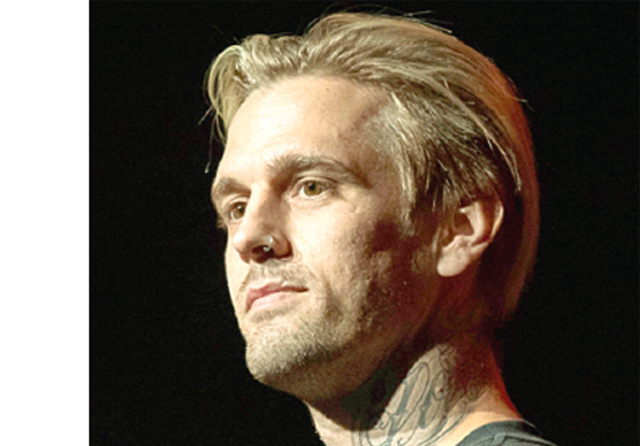 Aaron Carter. (SUZANNE CORDEIRO/SHUTTERSTOCK) - Image