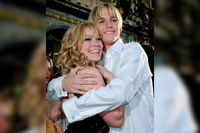 Hilary Duff paid tribute to her ex-boyfriend Aaron Carter in a touching Instagram post Saturday evening following the shocking announcement of the singer and actor - Image