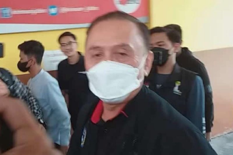 Ketum PSSI Mochamad Iriawan alias Iwan Bule saat memenuhi panggilan Polda Jatim di Surabaya, Kamis (3-11-2022) sebagai saksi Tragedi Kanjuruhan. ANTARA/HO - Image