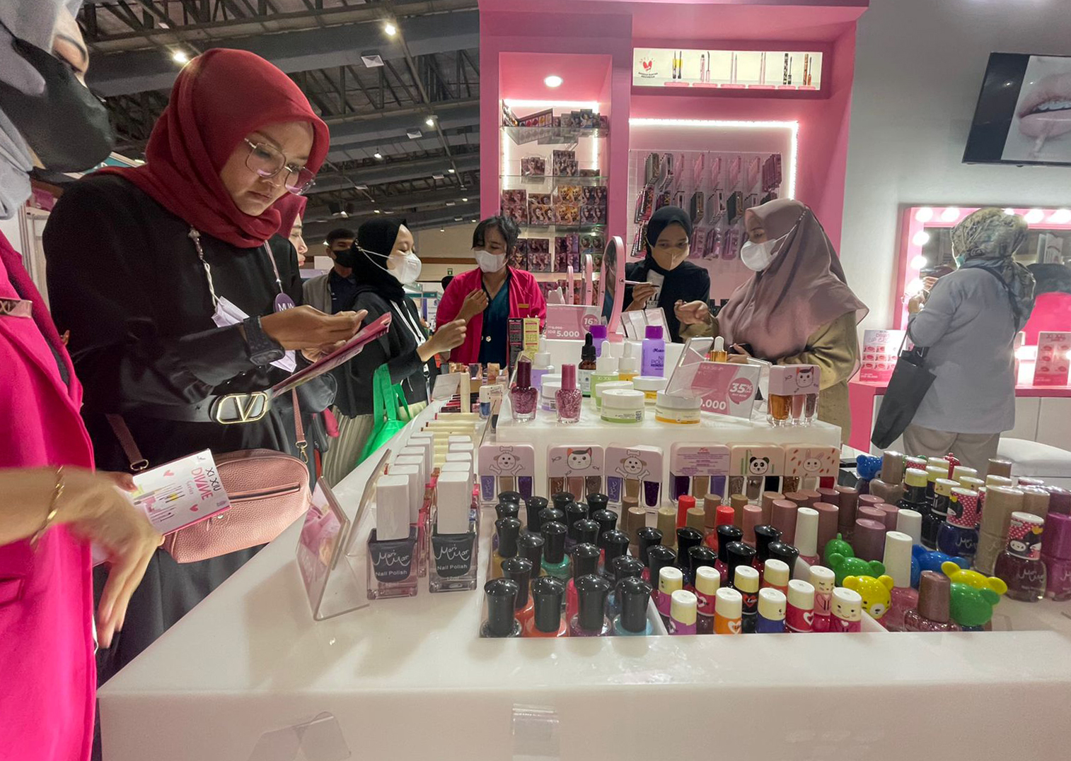Kosmetik dan skincare lokal tak kalah dari produk luar negeri di event pameran Cosmobeautè Indonesia/istimewa - Image