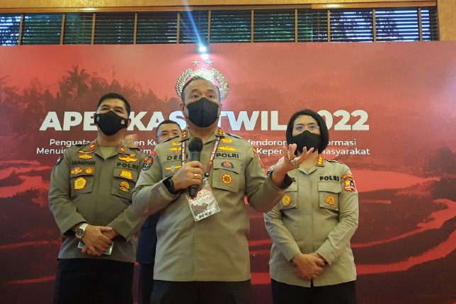 Kepala Divisi Humas Polri Irjen Pol Dedi Prasetyo. Laily Rahmawaty/Antara - Image
