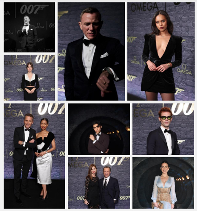 NUANSA SPIONASE: OMEGA menyelenggarakan perayaan black-tie celebration di London untuk memperingati 60 tahun James Bond. - Image
