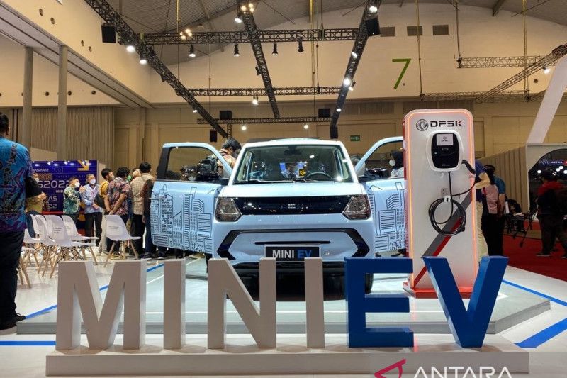 DFSK Mini EV. (ANTARA/Arnidhya Nur Zhafira) - Image