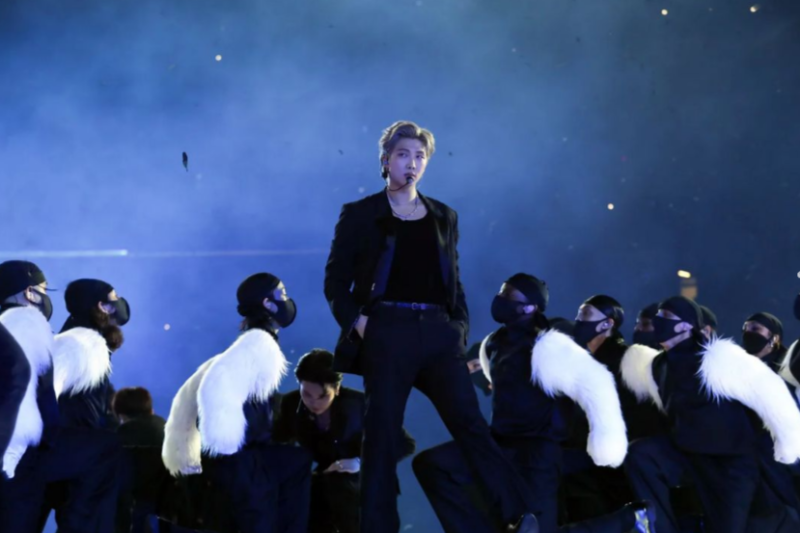 RM, leader dari grup idola asal Korea Selatan, BTS. (ANTARA/HO/instagram @rkive) - Image