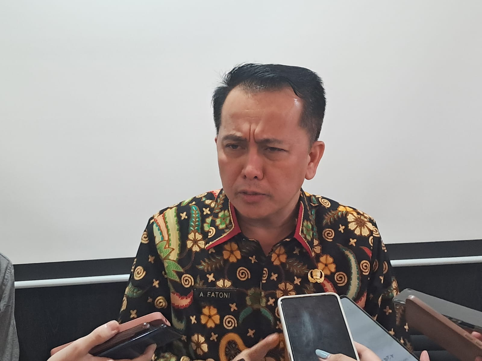 Direktur Jenderal Bina Keuangan Daerah (Dirjen Bina Keuda) Kementerian Dalam Negeri (Kemendagri) Agus Fatoni. (Nurul Fitriana/JawaPos.com) - Image