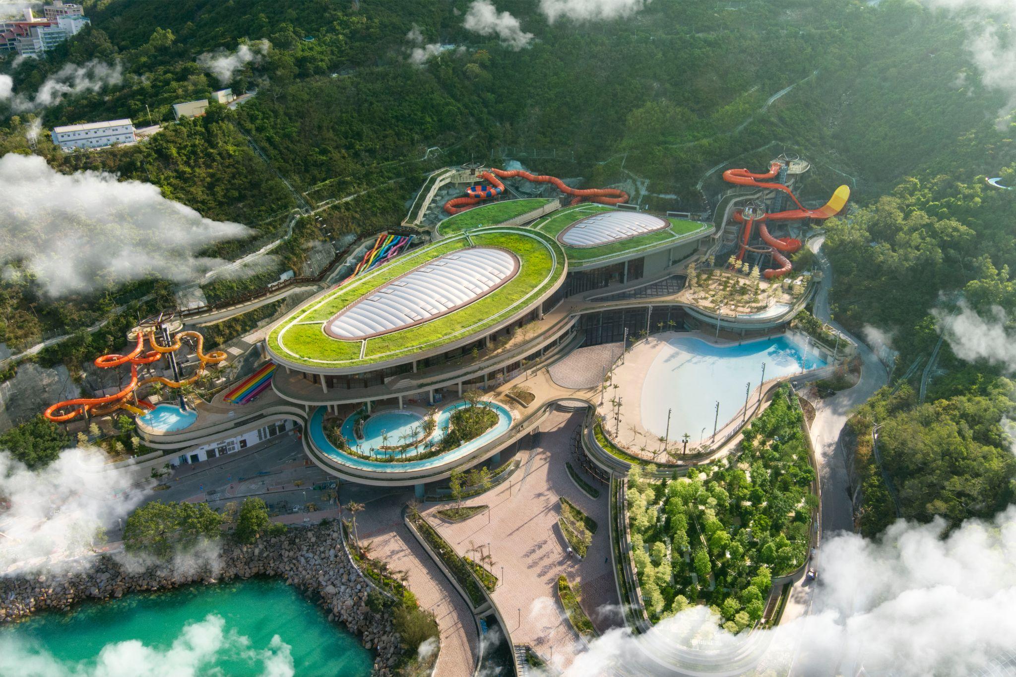 Water World Ocean Park, salah satu destinasi wisata di Hong Kong yang bisa jadi tujuan wisata akhir tahun. Foto: Istimewa - Image