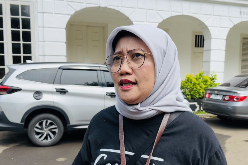 Kadinkes Kota Bogor Sri Nowo Retno. (ANTARA/Shabrina Zakaria)