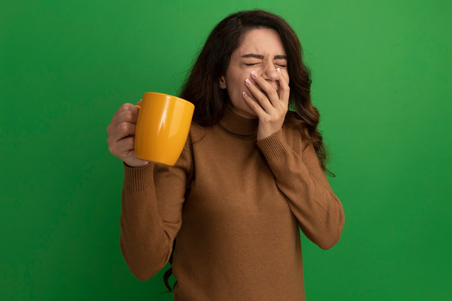 ilustrasi efek samping minum teh. (Freepik)