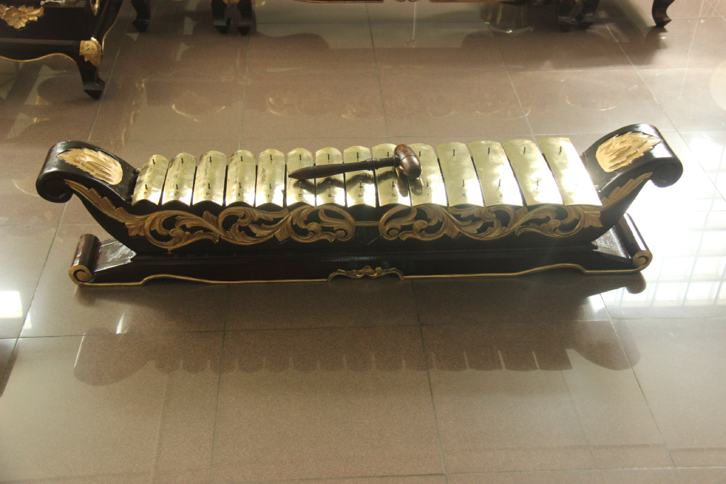 Alat musik tradisional Degung. (jatinangor.itb.ac.id)