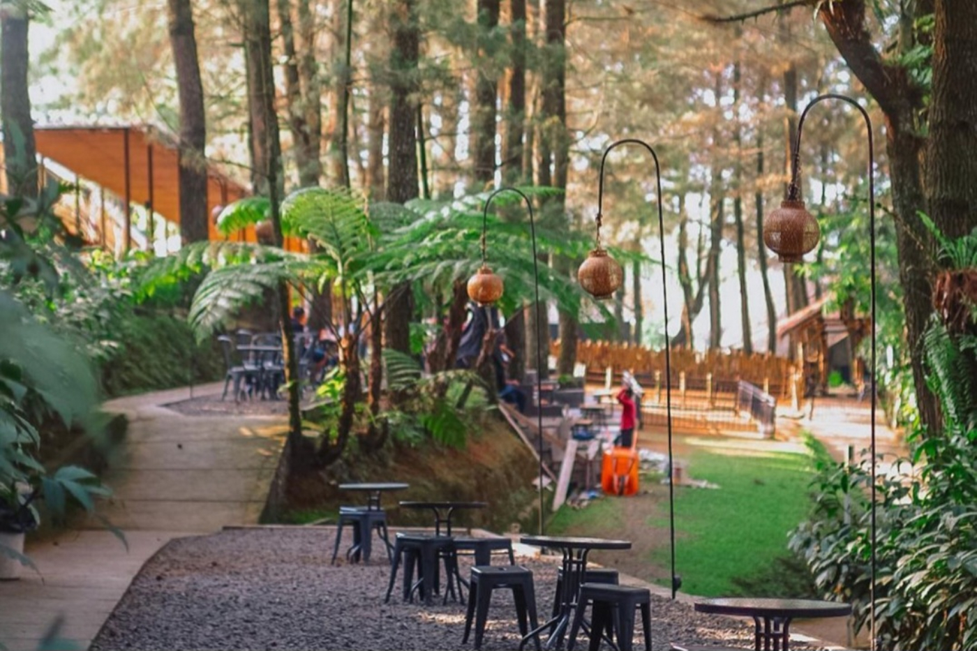 Suasana Kopi Daong di Caringin, Kabupaten Bogor. (Instagram @ourcoffeediary)