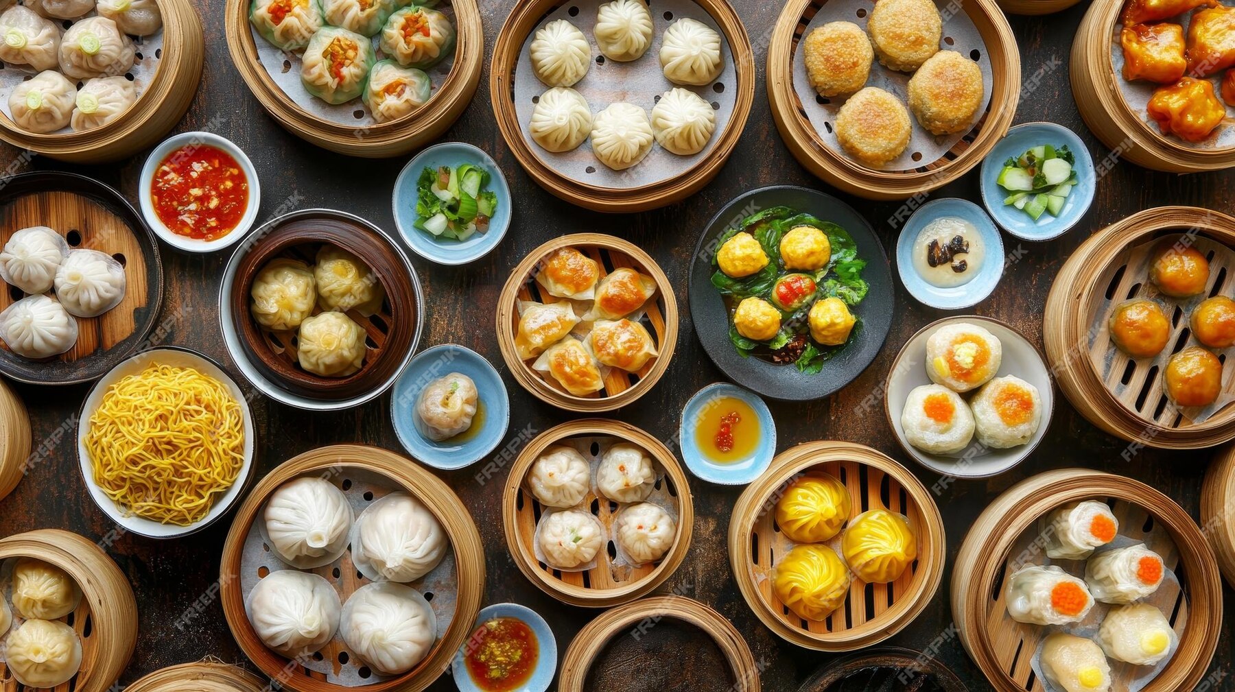 Ilustrasi dimsum terbaik di Bogor. (Freepik)