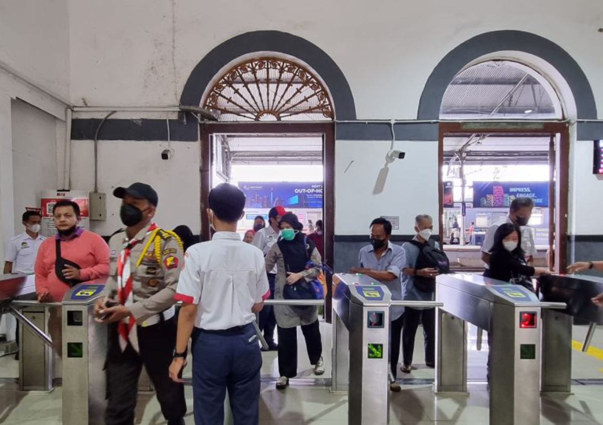 Suasana Stasiun Bogor. (commuterline.id)