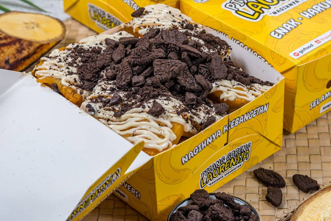 Menu Oreo Tabur Pisang Goreng Laurensia. (Google Maps/Pisang Laurensia)