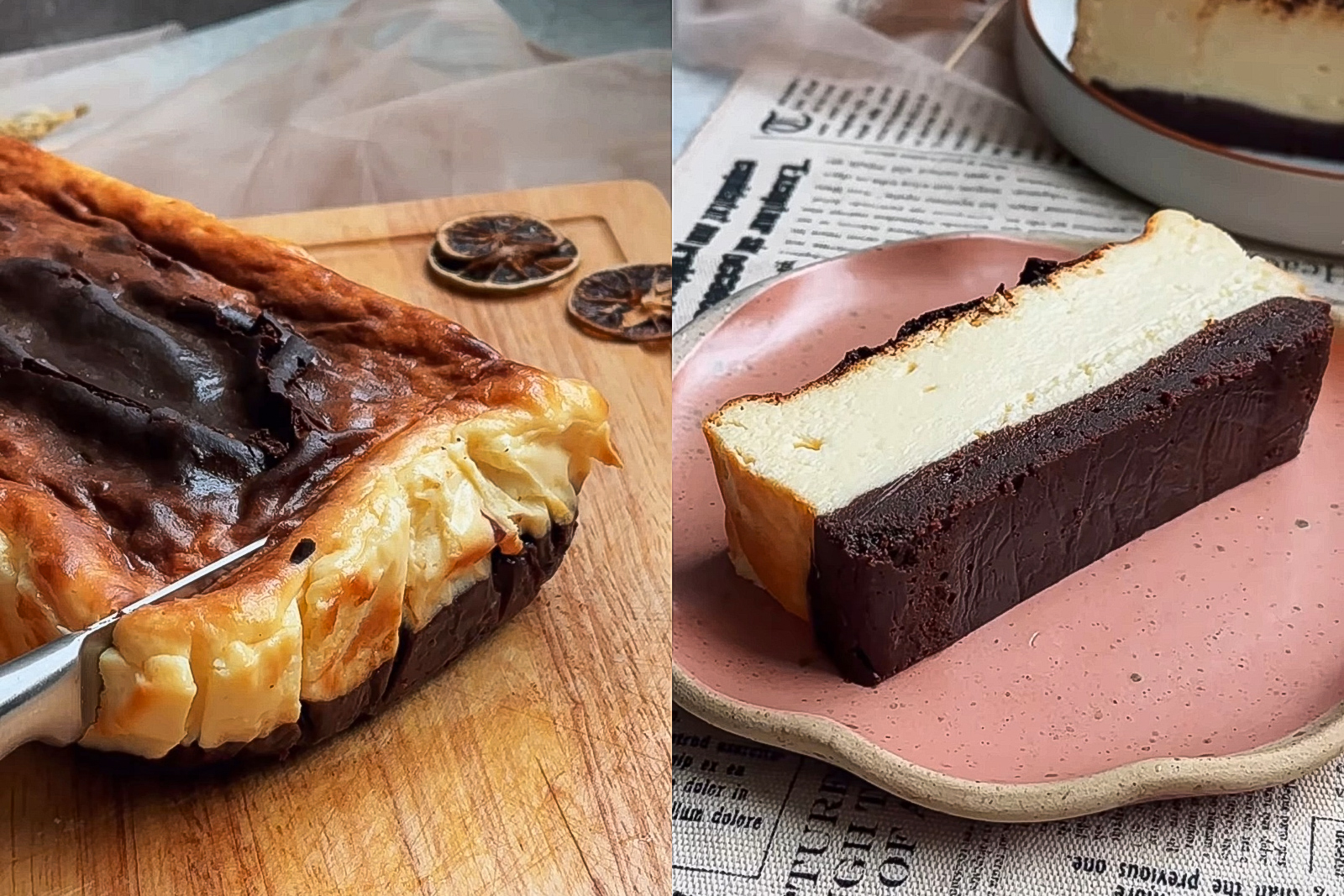 Resep Burnt Cheesecake Brownies yang viral