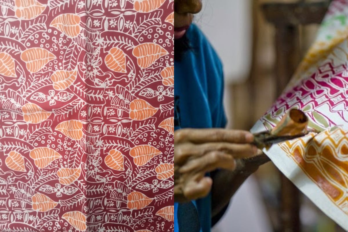 Batik Tulis Motif Talas Bogor