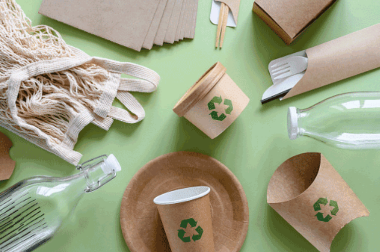 Ilustrasi konsep green living