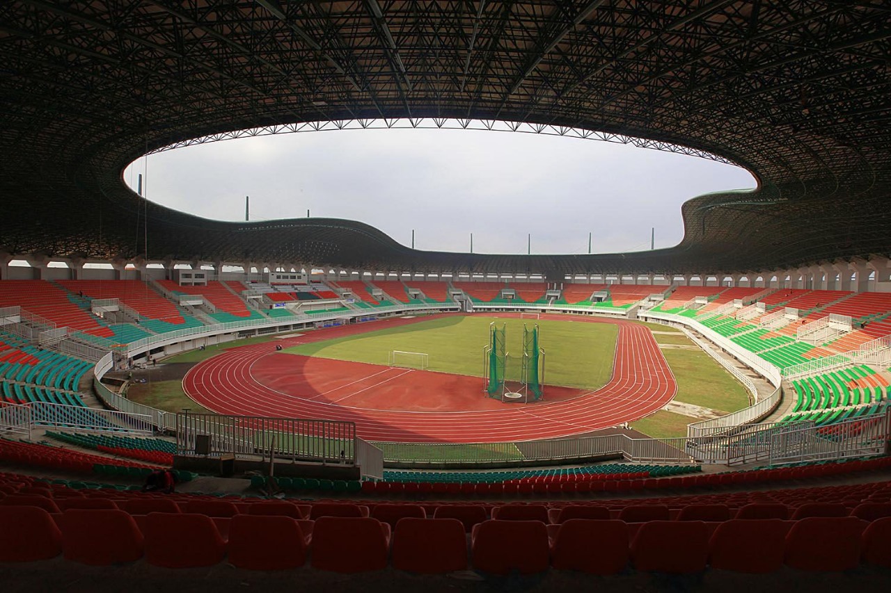 Stadion Pakansari di Kabupaten Bogor