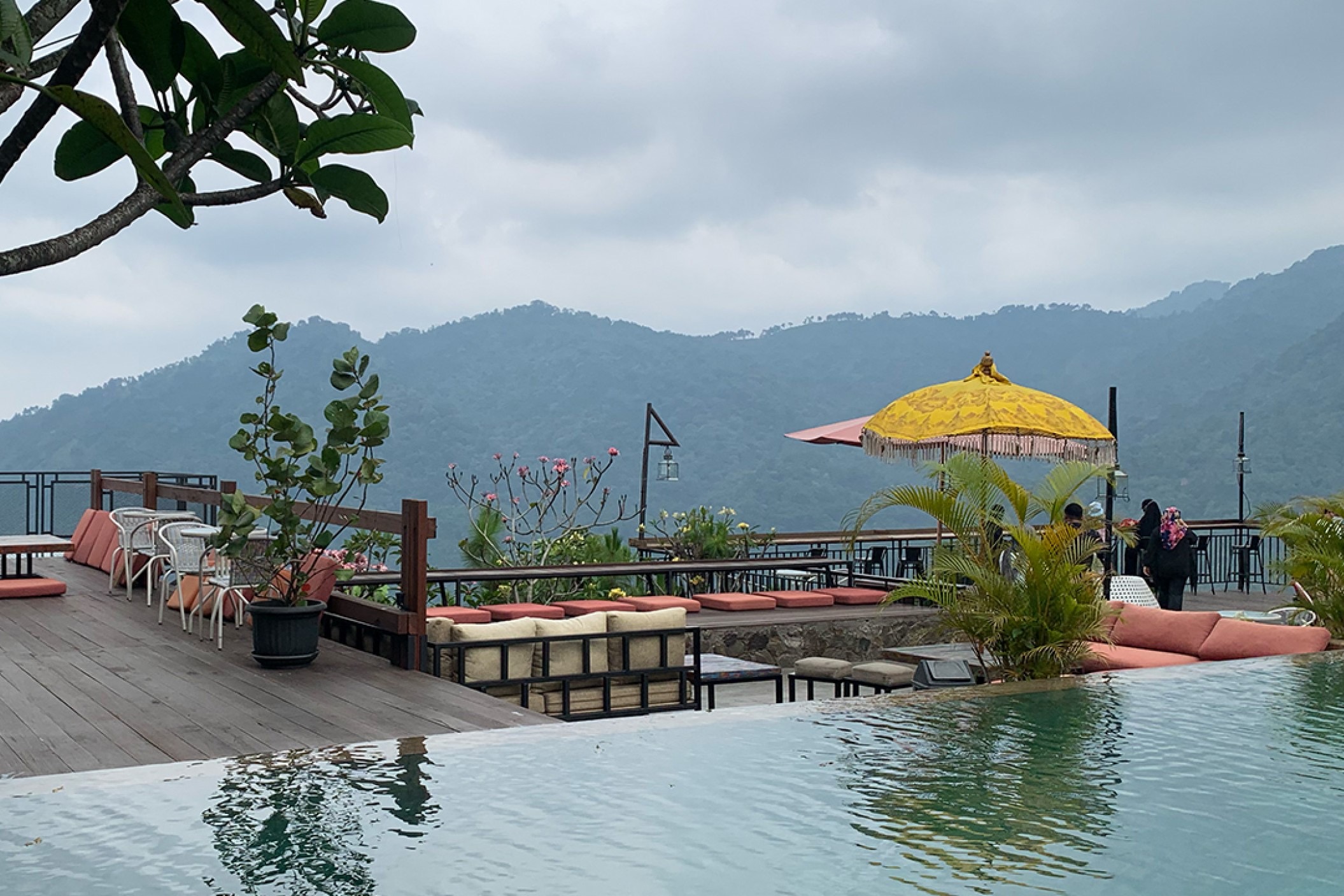 Pemandangan Villa Aman D