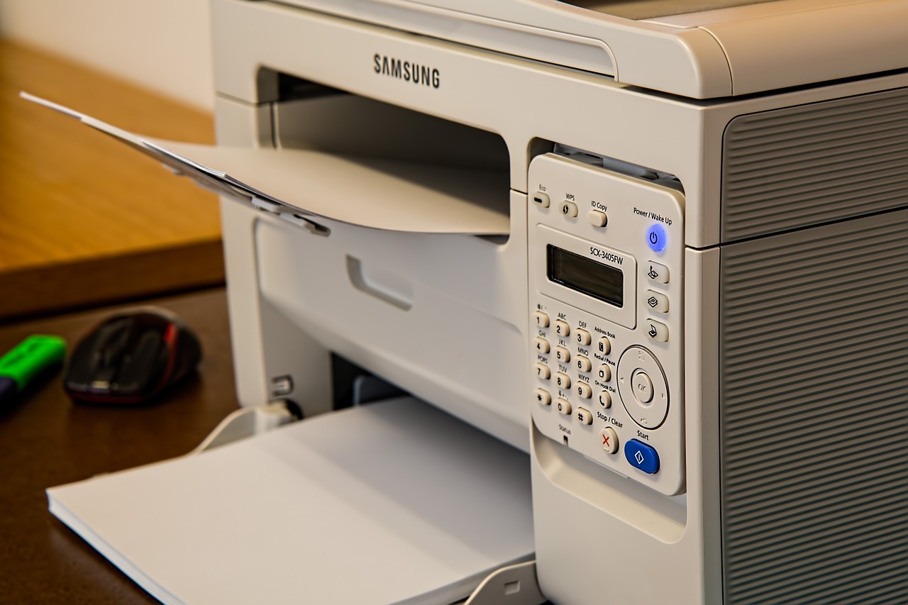 Ilustrasi printer untuk fotokopi. (Pixabay)