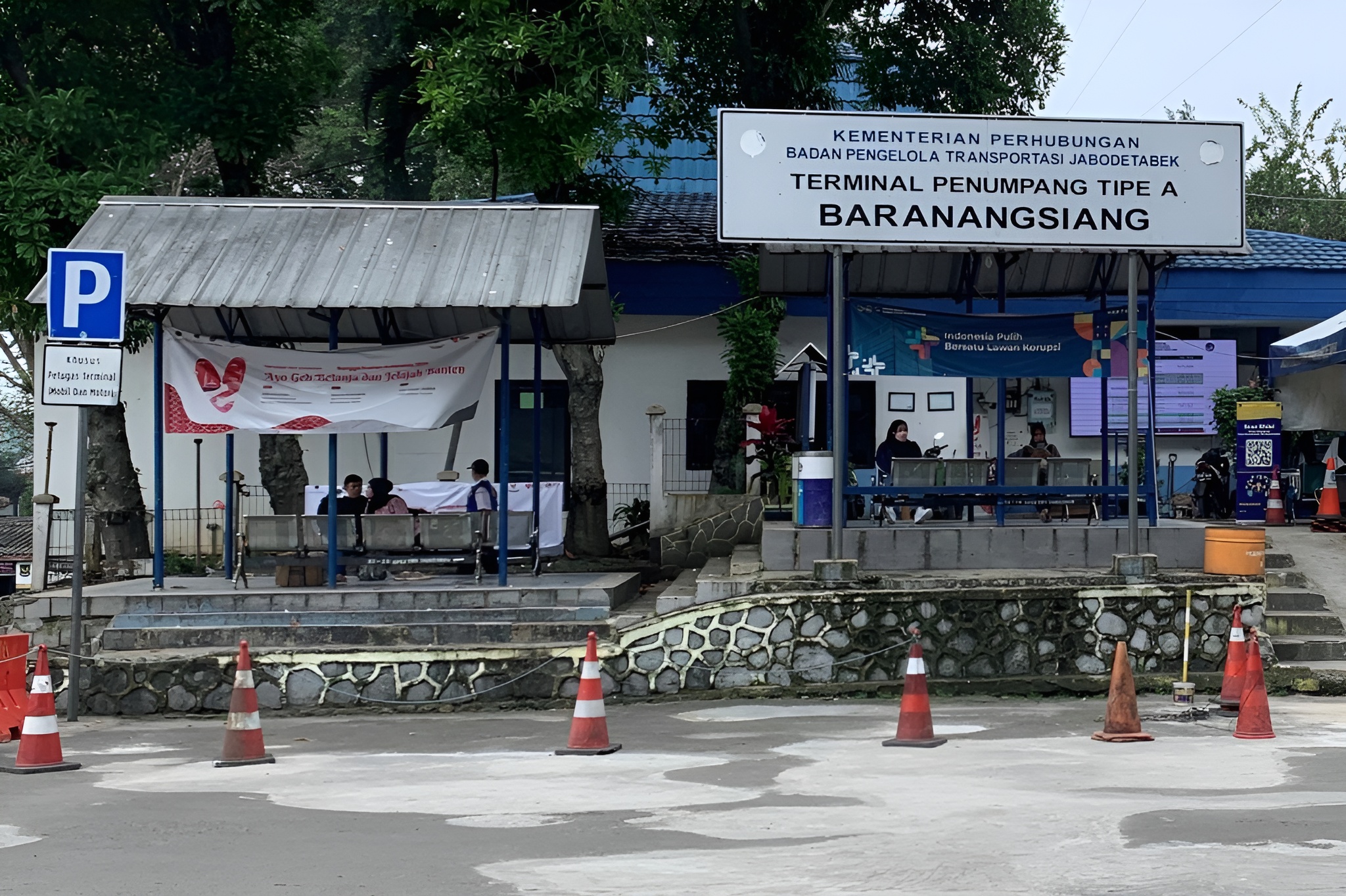 Terminal Baranangsiang di Bogor