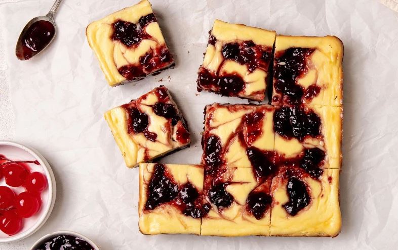 Black Forest Cheesecake Brownies