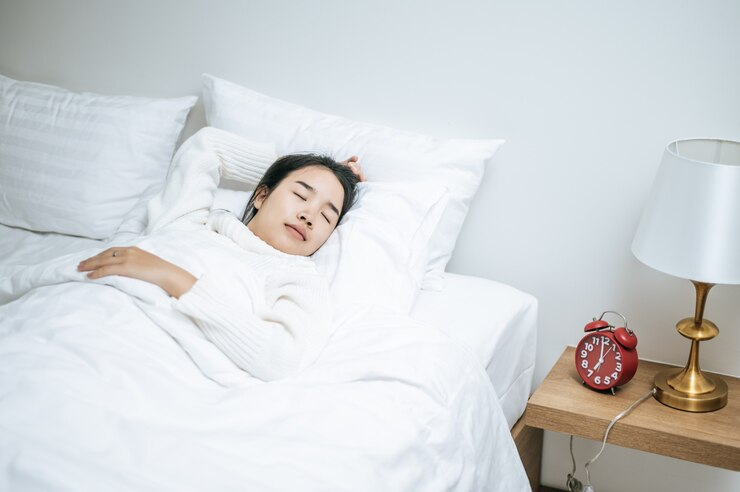 Ilustrasi orang tidur