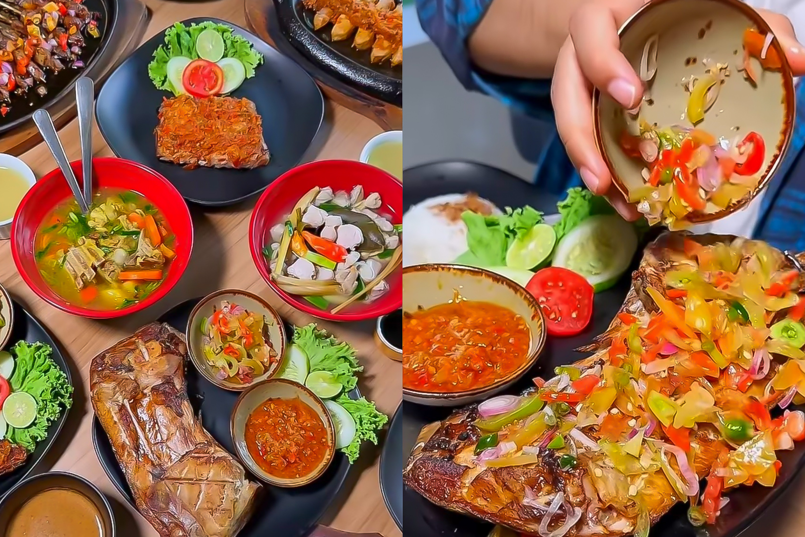 Ragam sajian kuliner khas Manado
